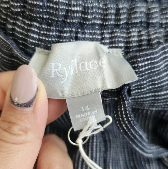 Striped Blue Trousers - Picture 6 of 9